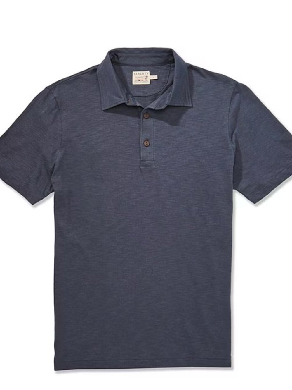 Faherty Men's Sunwashed TShirt Polo Dune Navy Size XLFaherty Men's Sunwashed NWT